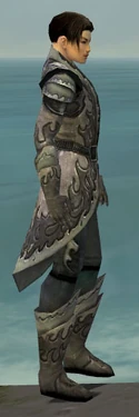 Elementalist Flameforged Armor M gray side