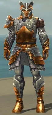 Warrior Templar Armor M dyed front
