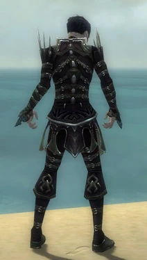 Necromancer Elite Cabal Armor M gray back