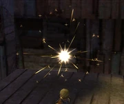 Sparkler effect