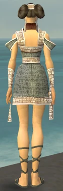 Monk Woven Armor F gray back