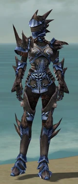 Warrior Primeval Armor F dyed front