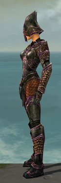 Warrior Kurzick Armor F dyed side