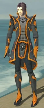 Elementalist Tyrian Armor M dyed front