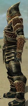 Warrior Kurzick Armor M gray side