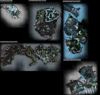 Map of Frostmaw's Burrow