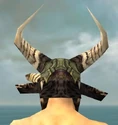 Warrior Elite Charr Hide Armor M gray head back