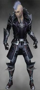 Necromancer Deldrimor Armor M gray front