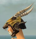 Warrior Elite Charr Hide Armor F dyed head side