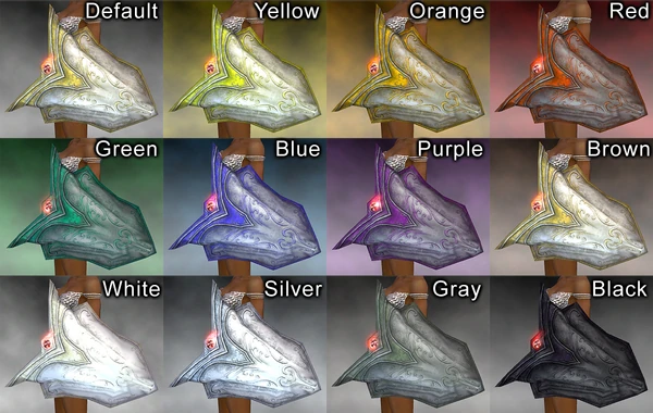Oppressor's Shield dye chart