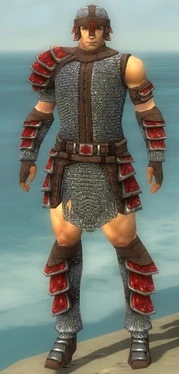 Warrior Krytan Armor M dyed front