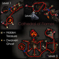 Cathedral of Flames Map