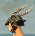 Warrior Elite Charr Hide Armor F gray head side