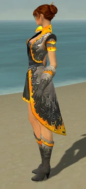 Elementalist Flameforged Armor F dyed side
