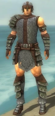 Warrior Krytan Armor M gray front