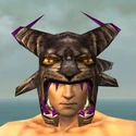 Warrior Charr Hide Armor M dyed head front