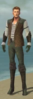 Mesmer Enchanter Armor M gray front