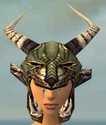 Warrior Elite Charr Hide Armor F gray head front