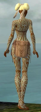 Monk Flowing Armor F gray back