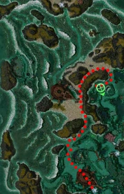 Location, from Leviathan Pits