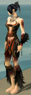 Necromancer Sunspear Armor F dyed side