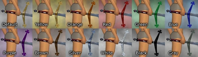 Long Sword dye chart