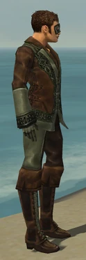 Mesmer Istani Armor M gray side