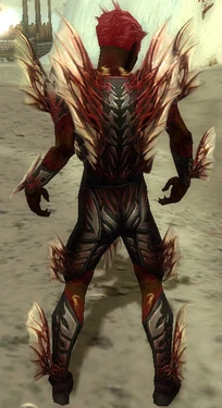 Necromancer Primeval Armor M dyed back