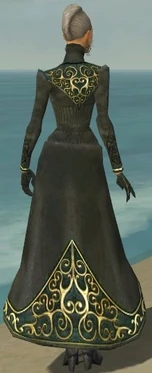 Mesmer Elite Noble Armor F gray back