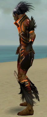 Necromancer Sunspear Armor M dyed side