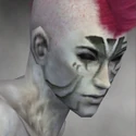 Necromancer Elite Luxon Armor M gray head right