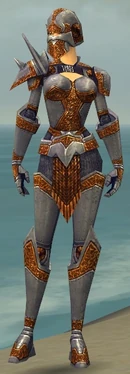 Warrior Platemail Armor F dyed front