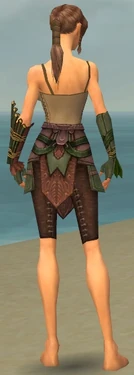 Ranger Druid Armor F gray arms legs back