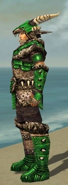 Warrior Elite Charr Hide Armor M dyed side alternate