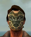 Mesmer Ancient Armor M gray head front