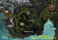 Map of Zen Daijun.