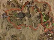 All routes to Thirsty River