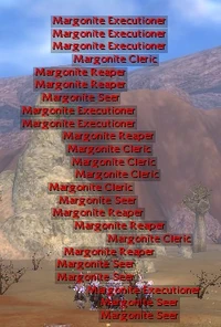 A sample horde from the quest.