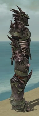 Warrior Primeval Armor M gray side