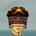 Ritualist Exotic Armor F dyed head front