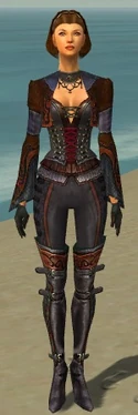 Mesmer Elite Rogue Armor F dyed front