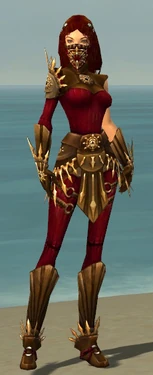 Ranger Elite Sunspear Armor F dyed front