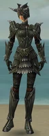 Warrior Wyvern Armor F gray front