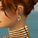 Elementalist Elite Sunspear Armor F gray earrings