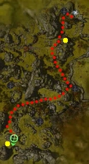 The two possible spawn points of Ravens