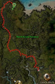 Location of the Ascalon Settlement