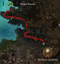 Finding Voldo if leaving from Nahpui Quarter