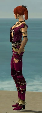 Mesmer Elite Luxon Armor F dyed side