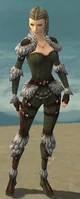 Ranger Elite Fur-Lined Armor F gray front
