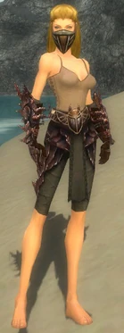 Ranger Ancient Armor F gray arms legs front